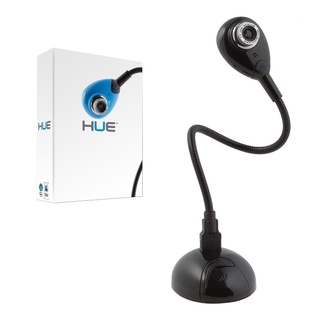 HUE HD Webcam ( Black ) 720p USB Camera for Windows, macOS, Linux and Chrome OS
