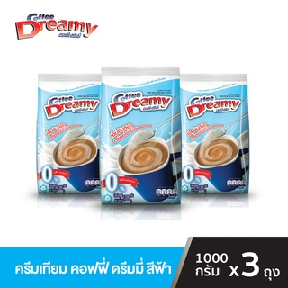 Coffee Dreamy ครีมเทียม คอฟฟี่ ดรีมมี่ สีฟ้า ขนาด 1,000 กรัม x3 ถุง
