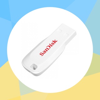แฟลชไดรฟ์ 16GB "SanDisk" CRUZER BLADE (SDCZ50C) White ของแท้