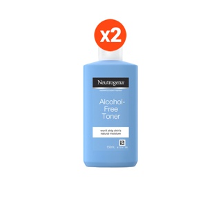 [แพ็คคู่] นูโทรจีนา โทนเนอร์ แอลกอฮอล์-ฟรี 150 มล. x 2 Neutrogena Toner Alcohol Free 150 ml. x 2