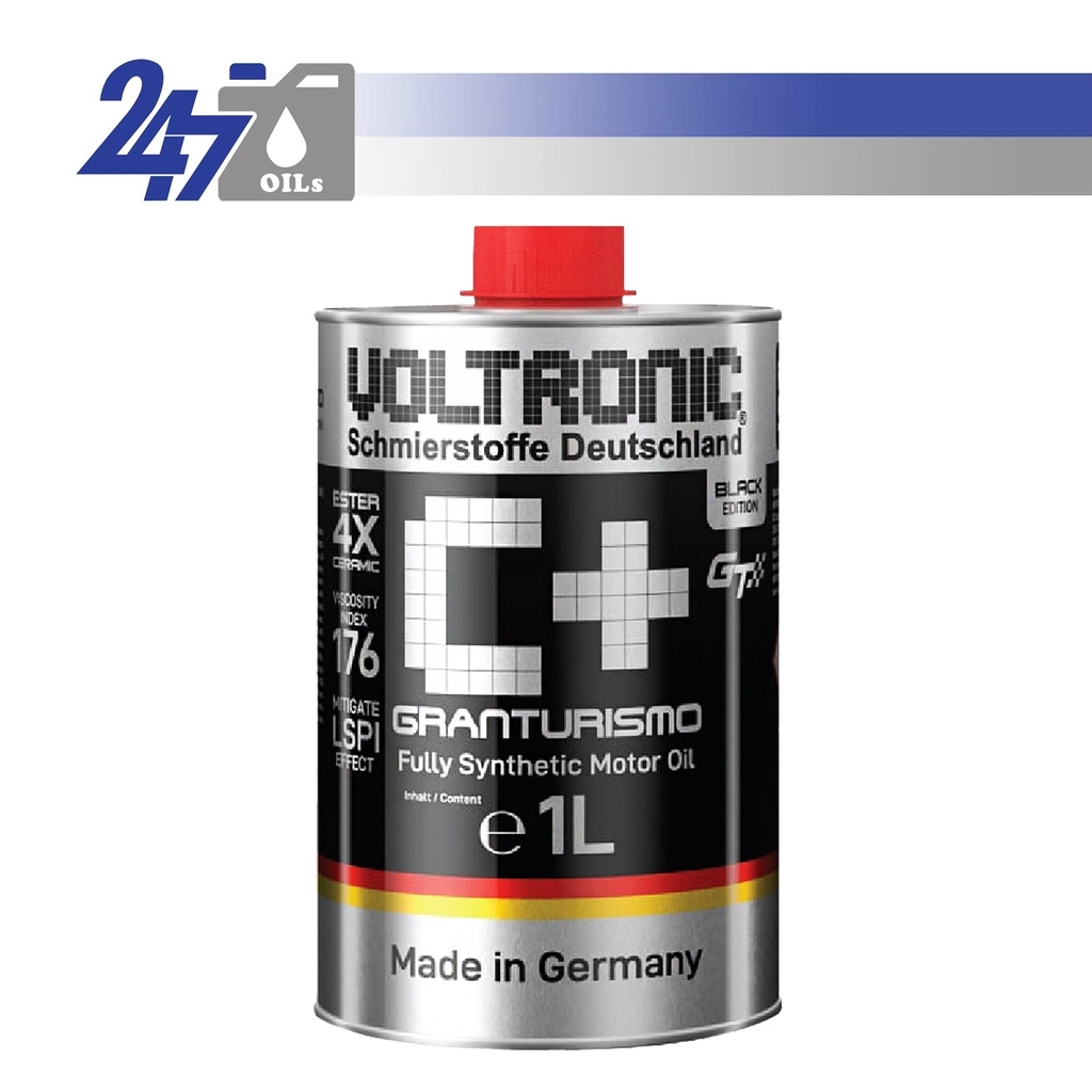 โค้ด-247octลด130-voltronic-c-black-น้ำมันเครื่องรถยนต์สังเคราะห์แท้-granturismo-sp-rc-ขนาด-1-ลิตร