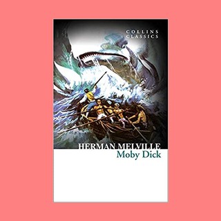 หนังสือนิยายภาษาอังกฤษ Moby Dick ชื่อผู้เขียน Herman Melville