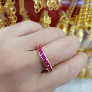 แหวนพลอยชมพู#แหวนนากพลอย#แหวนนาคสวยๆ
