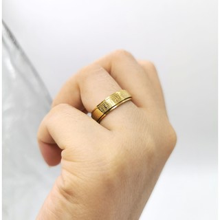 Phoo_shop : แหวนหัวใจ​พระสูตร​ แหวนหมุนได้ รุ่นR 450 ☁️