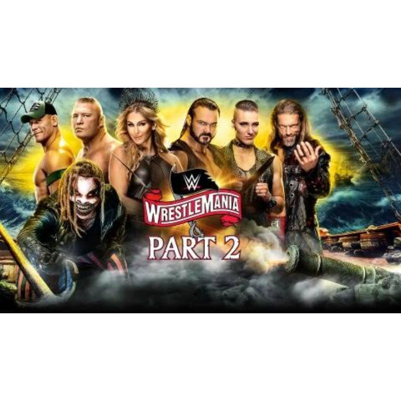 แผ่นdvdมวยปล้ำwrestlemania36