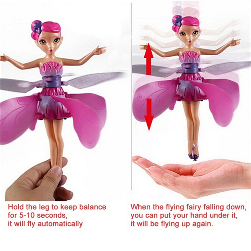 cod-ใหม่-ตุ๊กตานางฟ้าบิน-อินฟราเรด-ควบคุมด้วยการเหนี่ยวนํา-เสริมการเรียนรู้เด็ก-diy