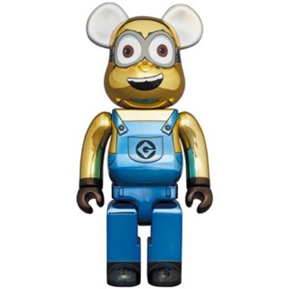 bearbrick dave chrome 1,000%