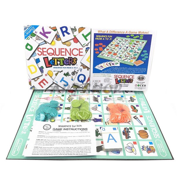 sequence-letters-board-game-อย่างดี-บอร์ดเกม-letter-เกมฝึกภาษาอังกฤษ-เกมส์เสริมพัฒนาการ-เกมเสริมทักษะ-เกมฝึกทักษะ