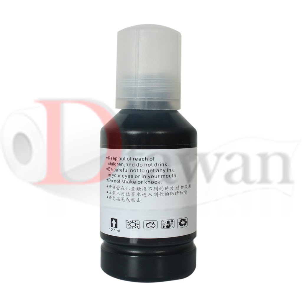 dtawan-น้ำหมึกเติม-กันน้ำ-001-005-7741-premium-refill-pigment-ink-สำหรับ-ปริ้นเตอร์-epson-สีดำ-black-ขนาด-127ml
