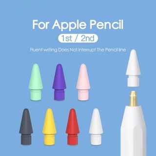 ภาพหน้าปกสินค้า7 สี Pastel หัวปากกา Apple Pencil รุ่น 1/2 High Sensitivity Nib ใช้แทนหัวสึก เทียบแท้ เกรด A ซึ่งคุณอาจชอบสินค้านี้