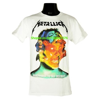 เสื้อยืดสุดเท่เสื้อวง Metallica เสื้อวงดนตรีร็อค เดธเมทัล เสื้อวินเทจ เมทัลลิกา MET8138Sto5XL