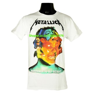 เสื้อยืดสุดเท่เสื้อวง Metallica เสื้อวงดนตรีร็อค เดธเมทัล เสื้อวินเทจ เมทัลลิกา MET8138Sto5XL