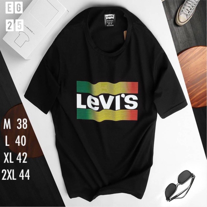 เสื้อยืดงานแบรนด์-levi-s-สำหรับผู้ชาย-มี-6-สี