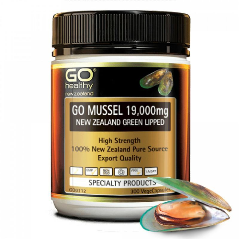 ภาพหน้าปกสินค้าพร้อมส่ง GO MUSSEL 19,000 mg New Zealand Green Lipped หอยแมลงภู่นิวซีแลนด์แท้ 100% จากร้าน airairiz บน Shopee