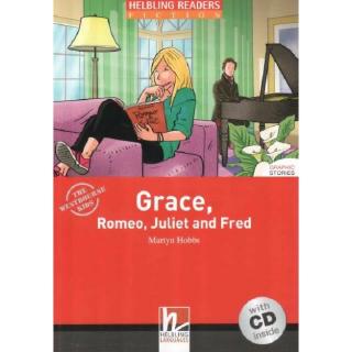 DKTODAY หนังสือ HELBLING READER RED 2:GRACE ROMEO,JULIET&amp;FRED+CD