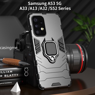 เคสโทรศัพท์มือถือ กันกระแทก พร้อมแหวนขาตั้ง สําหรับ Samsung Galaxy A53 5G A13 A73 A33 A32 A52S A72 A 53 13 73 33 32 52 52S 72 4G 5G