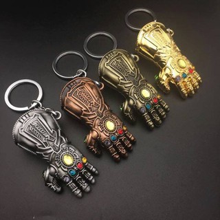 🎟พร้อมส่ง🎟 พวงกุญแจถุงมือทานอส ถุงมือธานอส Thanos Infinity Gauntlet Key