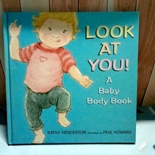 หนังสือปกแข็ง Look at you a Baby Body Book มือสอง