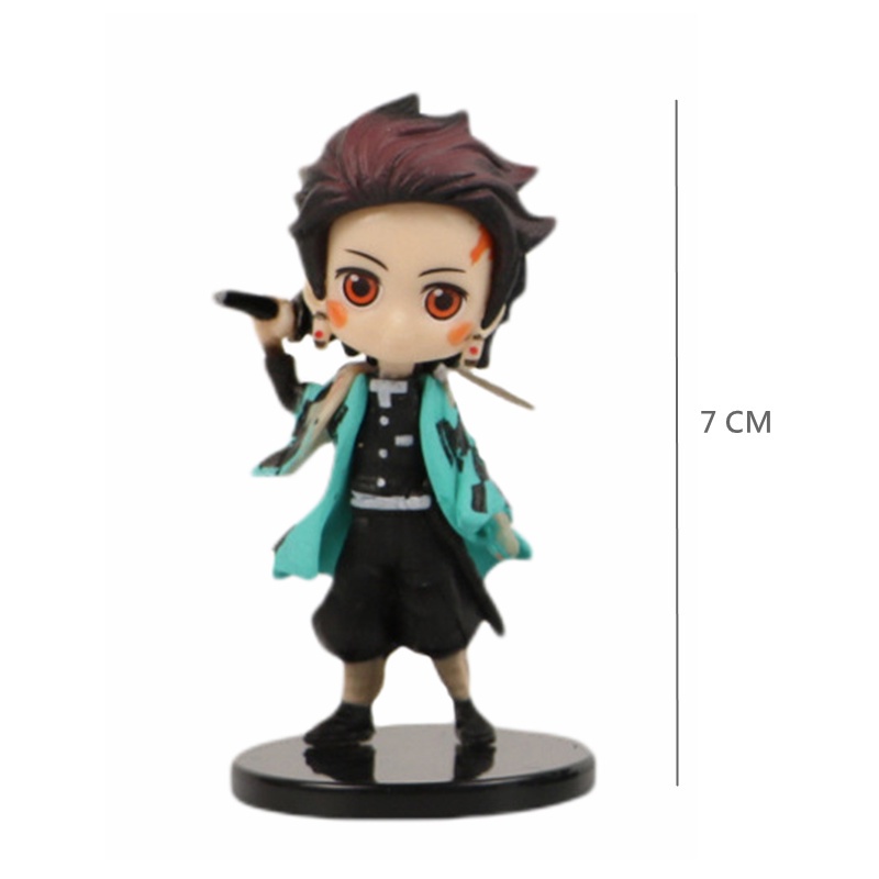 Huy Hiệu Cài Áo Bằng Acrylic Hình Hoạt Hình Demon Slayer Tanjirou Nezuko Butterfly Ninja I.162836202 - Foto 2