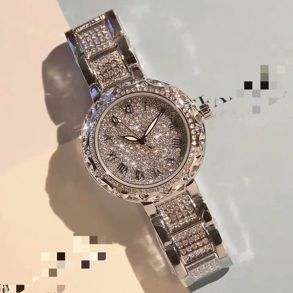 ภาพหน้าปกสินค้าB.s Bes ins นาฬิกาข้อมือควอตซ์ ประดับเพชร หรูหรา กันน้ํา พร้อมกล่อง สําหรับผู้หญิง จากร้าน mengmei0331.th บน Shopee