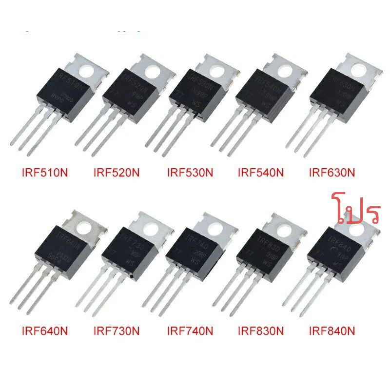 IRF510 IRF520 IRF530 IRF540 IRF630 IRF640 IRF730 IRF740 IRF830 IRF840 ...