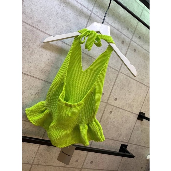 เสื้อไหมพรมคล้องคอ-นุ่มนิ่ม