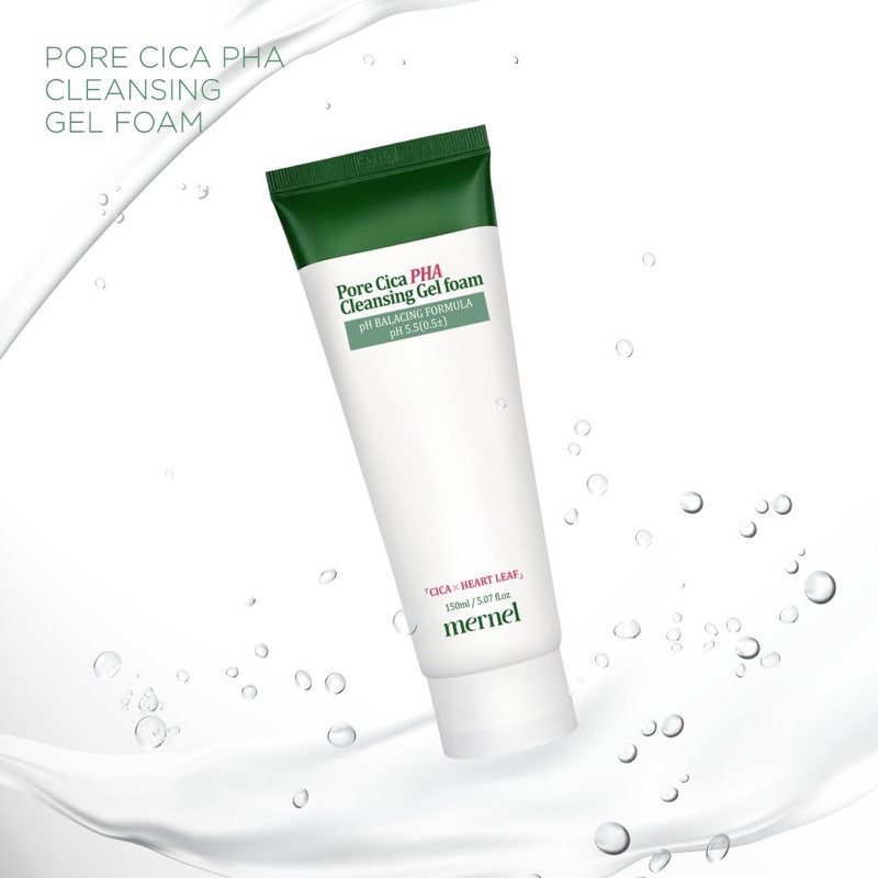 ☘️[พร้อมส่ง]NEW Mernel Pore Cica Special Set Toner and Cleansing Gel ...
