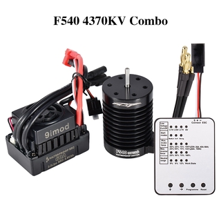 มอเตอร์กันน้ํา 9Imod Combo F540 พร้อมการ์ดโปรแกรม 60A Esc สําหรับ 1/10 Rc Car Traxxas Off-Road Trx4