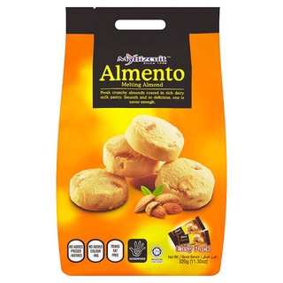 MYBIZCUIT ALMENTO - Melting Almond 320g มายบิสกิต อัลเมนโต คุกกี้อัลมอนด์