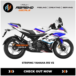 สติกเกอร์ติดตกแต่งรถจักรยานยนต์ R15 V2 Livery HP4 Yamaha R15 V2