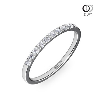 Zilvy - แหวนหญิงเพชรน้ำร้อย 0.10 กะรัต (GR339)