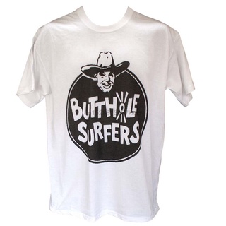 เสื้อยืด พิมพ์ลายกราฟฟิควง Butthole Surfers Killdozer สีดํา สไตล์พังก์ร็อค