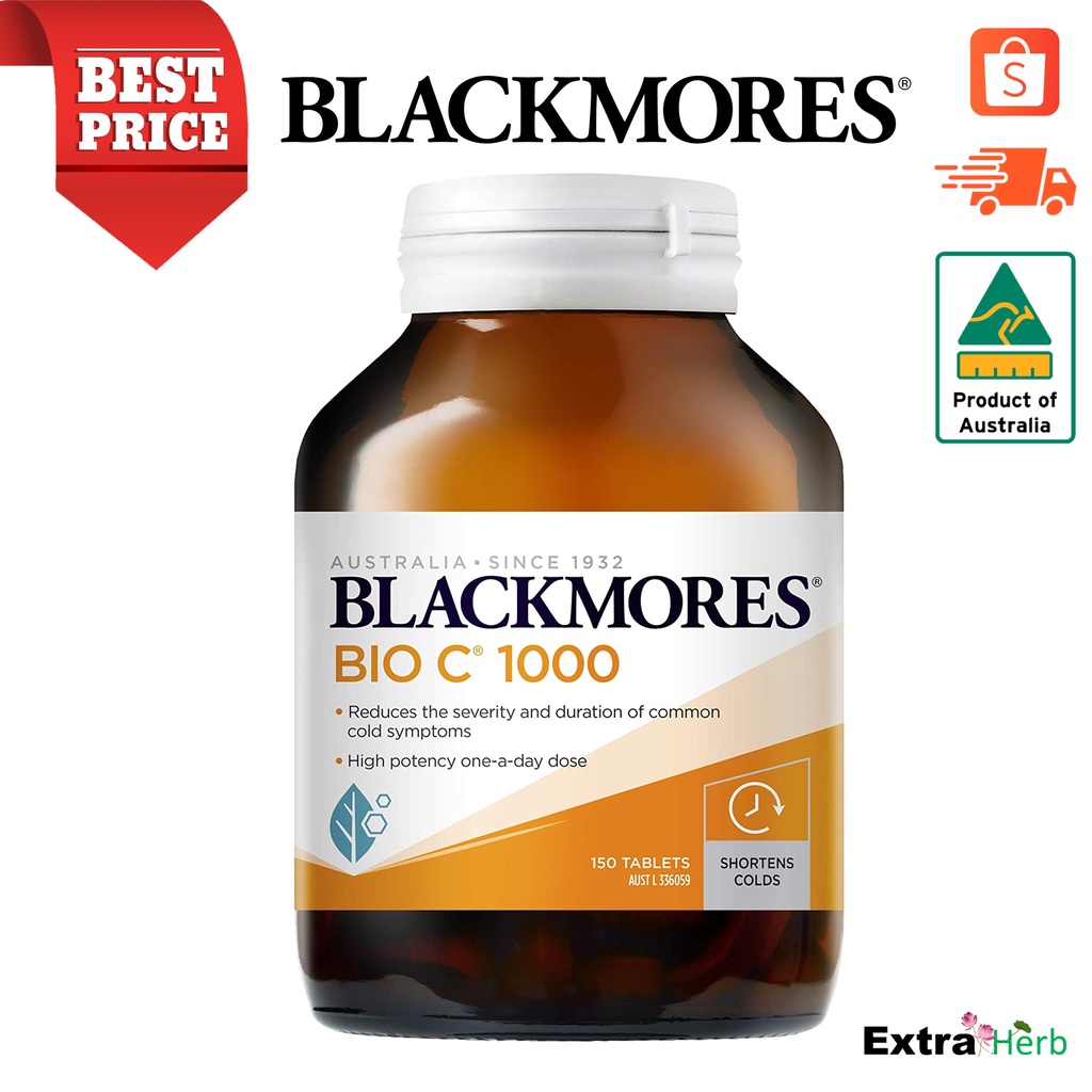 ภาพหน้าปกสินค้าBlackmores Bio C 1000mg 150 Tablets จากร้าน youngandyoung บน Shopee