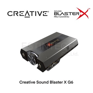 ภาพหน้าปกสินค้าSound Card (ซาวด์การ์ด) Creative Sound Blaster X G6 ของใหม่ประกัน 1ปี ที่เกี่ยวข้อง