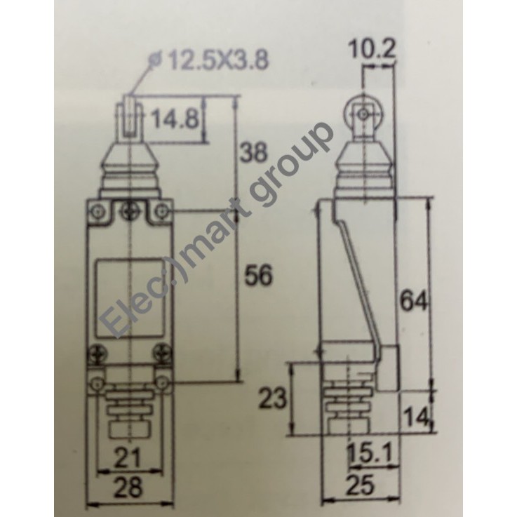 limit-switch-ลิมิต-สวิท-8122-cross-roller-plugner