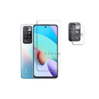 ฟิล์มกระจก Redmi 10 10C กระจกนิรภัยป้องกันหน้าจอ 3-in-1 Xiaomi Redmi 10C หมายเหตุ Redmi Note11 5G 11s 10 Pro 10s ฟิล์มป้องกันกระจกนิรภัย