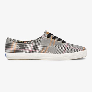 Keds รุ่น Champion Plaid รองเท้าผ้าใบ ผู้หญิง สี BLACK MULTI - WF63959