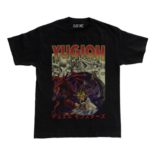 Yugioh Yugi เสื้อยืดลําลอง แขนสั้น พิมพ์ลายอนิเมะ Duel Monsters สไตล์วินเทจ ขนาดใหญ่S-5XL