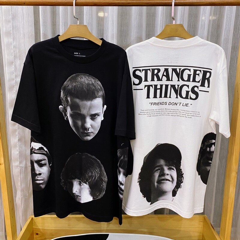 gp-เสื้อยืดแขนสั้น-stranger-things-stg-unisex-tshirt-ih-nom-uh-nit-unisex-polo-oversize-sml