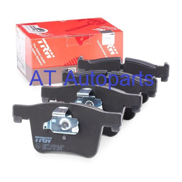 ผ้าเบรคชุดหน้า-bmw-s3-f30-320i-320d-2-0l-2011-gdb1942-trw-ราคาขายต่อชุด