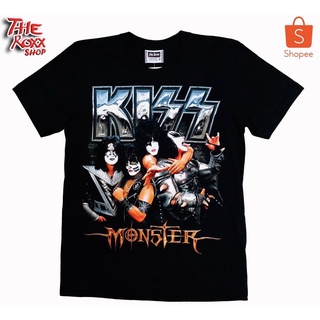 เสื้อยืดผ้าฝ้ายพรีเมี่ยม เสื้อวง  Kiss SP-215 เสื้อวงดนตรี เสื้อวงร็อค เสื้อนักร้อง