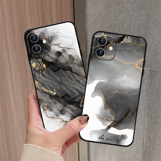 เคสโทรศัพท์มือถือแบบนิ่ม ผิวด้าน ลายหินอ่อน สําหรับ iPhone 14 13 12 11 Promax 14Plus mini X XS XR XSMAX 6 6s 5 5S 6plus 6splus 7 8 SE2020 7plus 8Plus