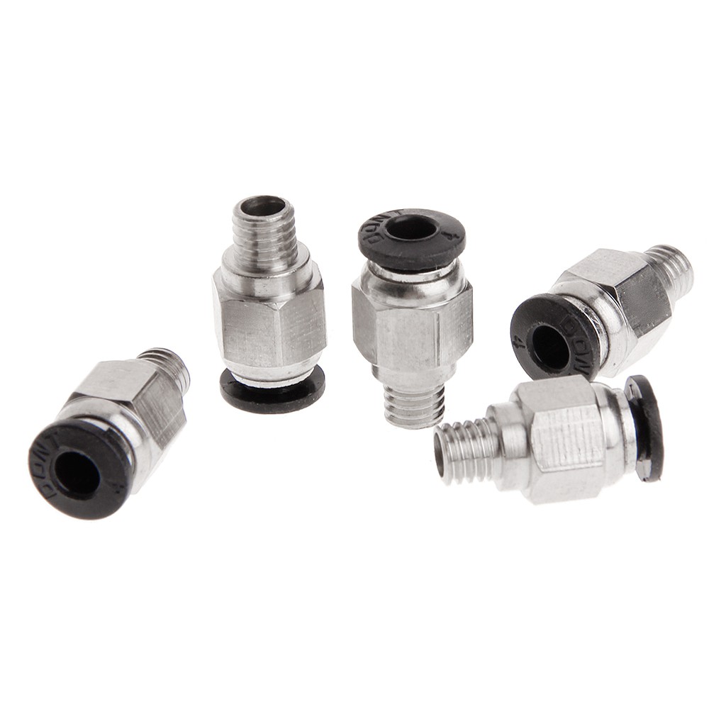 5pcs-pneumatic-fittings-pc4-m6-bore-4mm-for-4mm-ptfe-tube-connector-coupler