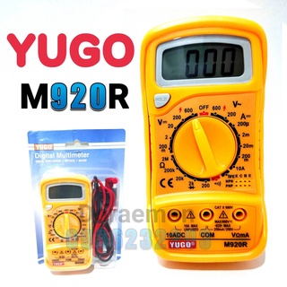 YUGO M920R Mini Digital Meter (เทสก่อนส่ง) มิเตอร์วัดไฟดิจิตอล มัลติมิเตอร์