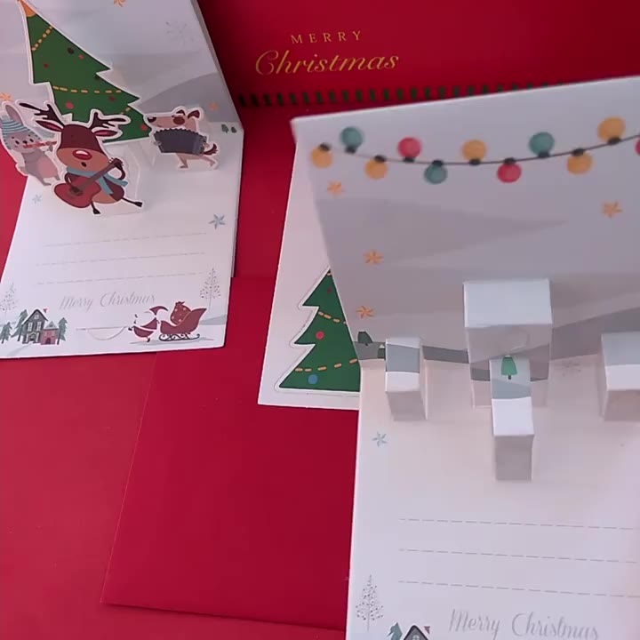 aalucky-ใหม่-การ์ดสเตอริโอ-ลายการ์ตูนคริสต์มาสน่ารัก-ขนาดเล็ก-สร้างสรรค์