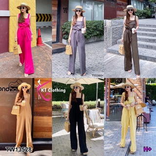 ภาพขนาดย่อของภาพหน้าปกสินค้าChilly jumpsuit จั๊มสูทขายาวแขนกุด TW13528 จากร้าน jiraroj1 บน Shopee