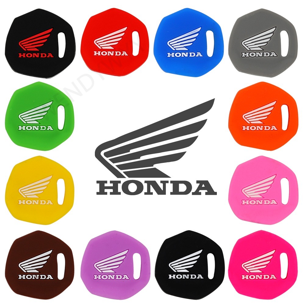 ภาพหน้าปกสินค้าเคสกุญแจ ซิลิโคน ยาง สีสันสดใส สำหรับ HONDA Cilck125i Wave110i Scoopy i