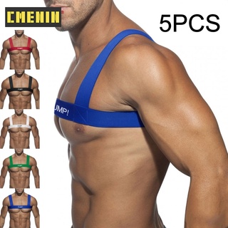 [PUMP]ไนลอนแฟชั่น 1 ชิ้น Sexy Men Party Harness สายคล้องไหล่ Breathable Chest Halter เกย์ PU5502