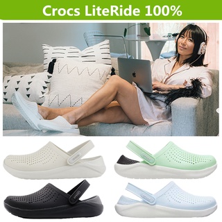 ส่งจากกรุงเทพ Crocs รองเท้าแตะ รองเท้าหัวโต รองเท้าลำลองสำหรับผู้ใหญ่ ใส่ได้ทุกเพศ มีส่วนลดราคา