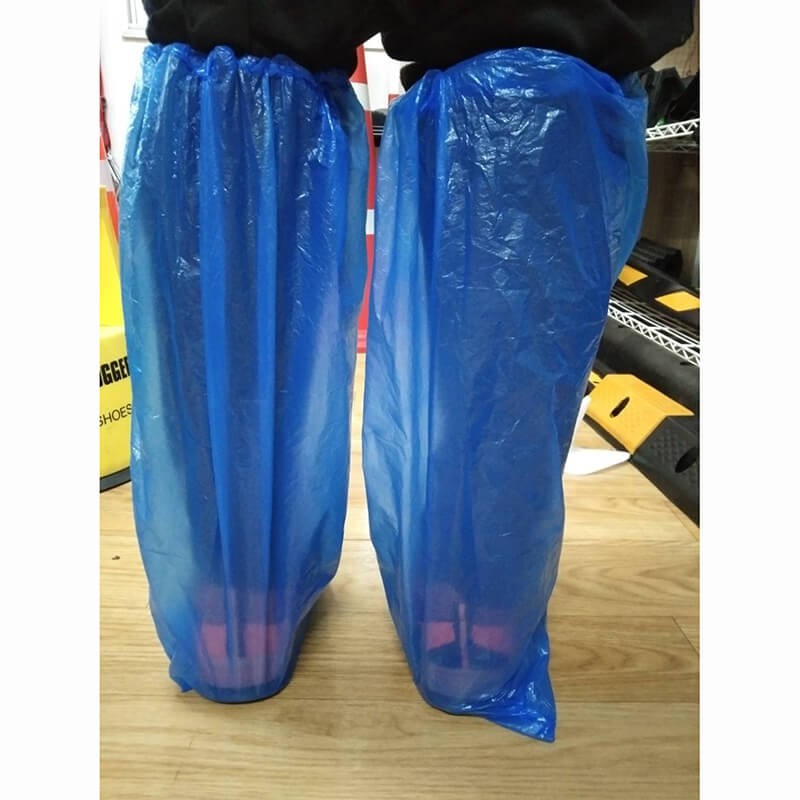ภาพสินค้า25 คู่ Leg Cover ถุงคลุมเท้าสูงถึงเข่า พลาสติก 11.96 บาทต่อคู่ จากร้าน safetybkk บน Shopee ภาพที่ 3